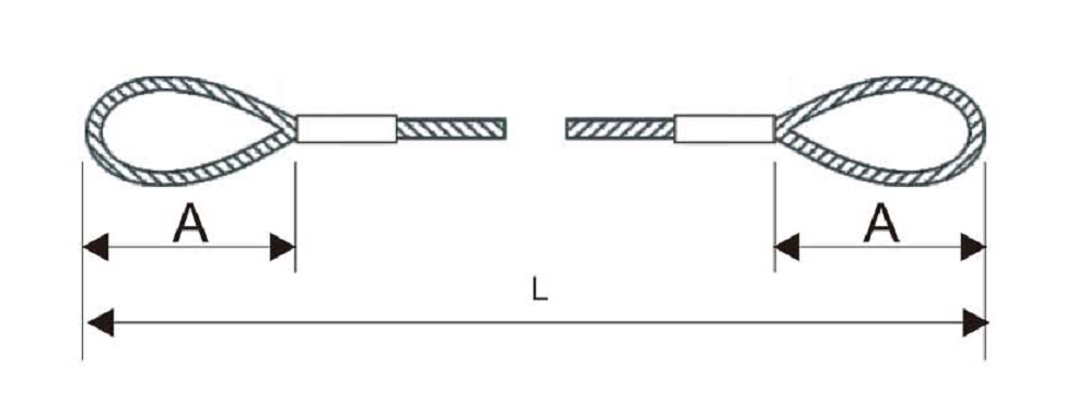 压制钢丝绳吊具(图1)